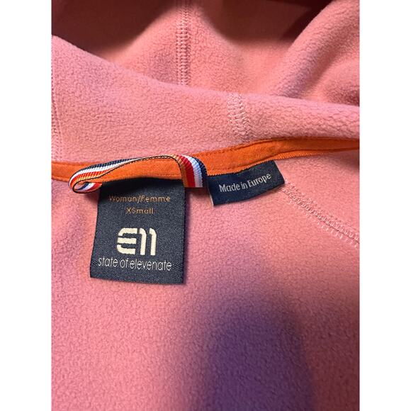 State of Elevanate “Skiers Hood” Full Zip Performance Hoodie Size XS ApresSki - Picture 9 of 13